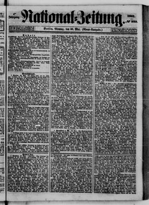 Nationalzeitung vom 26.05.1851