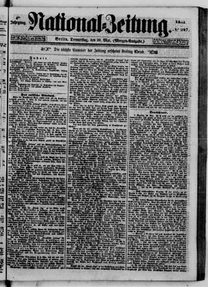 Nationalzeitung vom 29.05.1851