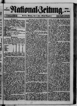Nationalzeitung vom 02.06.1851