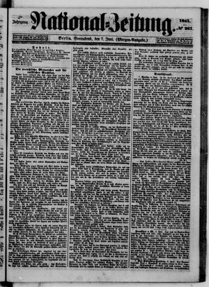 Nationalzeitung vom 07.06.1851