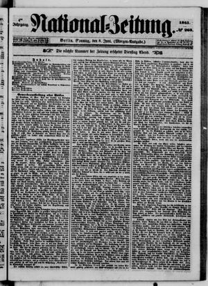 Nationalzeitung vom 08.06.1851