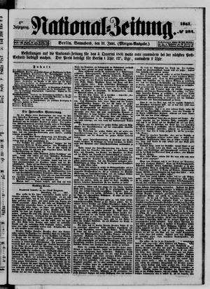 Nationalzeitung on Jun 21, 1851