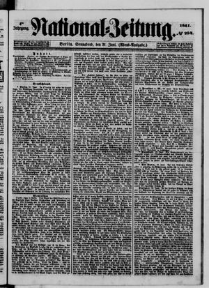 Nationalzeitung vom 21.06.1851