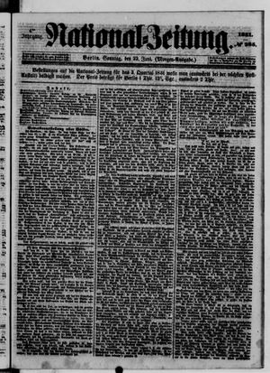 Nationalzeitung on Jun 22, 1851