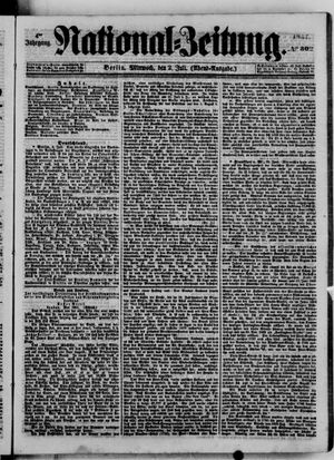 Nationalzeitung on Jul 2, 1851