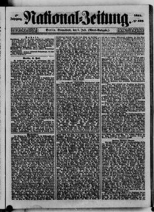 Nationalzeitung vom 05.07.1851