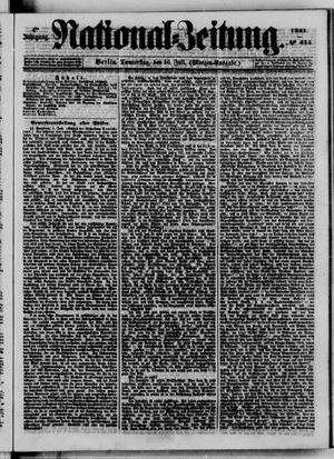 National-Zeitung vom 10.07.1851