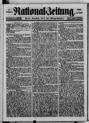 Nationalzeitung vom 12.07.1851