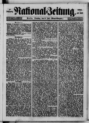 Nationalzeitung on Jul 15, 1851