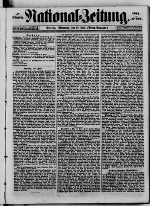 Nationalzeitung on Jul 16, 1851