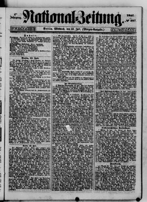 Nationalzeitung vom 23.07.1851