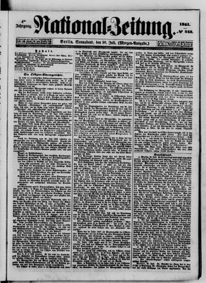 Nationalzeitung on Jul 26, 1851