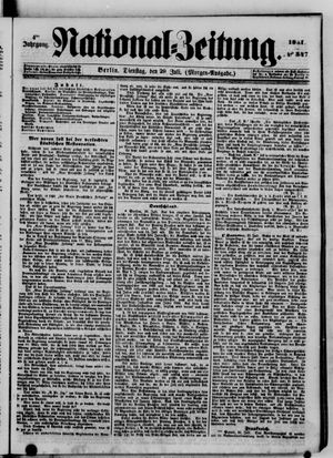 Nationalzeitung on Jul 29, 1851