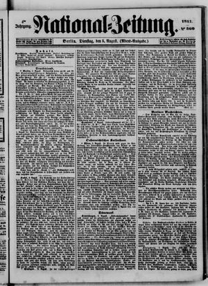 Nationalzeitung vom 05.08.1851