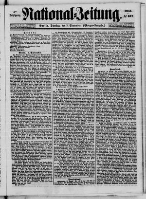 Nationalzeitung vom 02.09.1851