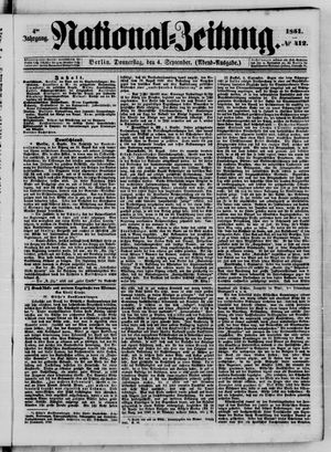 Nationalzeitung on Sep 4, 1851