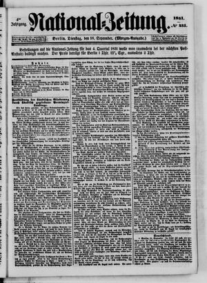 Nationalzeitung on Sep 16, 1851