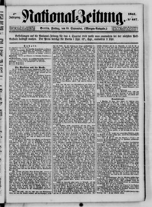 National-Zeitung vom 19.09.1851
