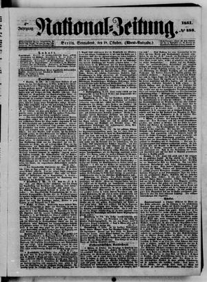 National-Zeitung vom 18.10.1851