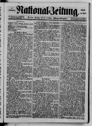 National-Zeitung on Oct 24, 1851