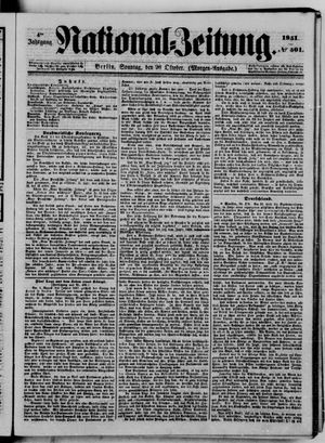 Nationalzeitung vom 26.10.1851