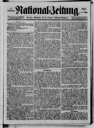 Nationalzeitung on Oct 29, 1851