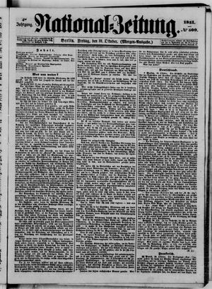 National-Zeitung vom 31.10.1851