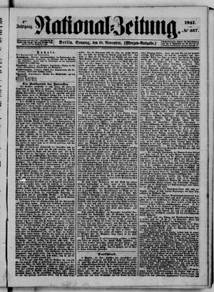 Nationalzeitung vom 16.11.1851