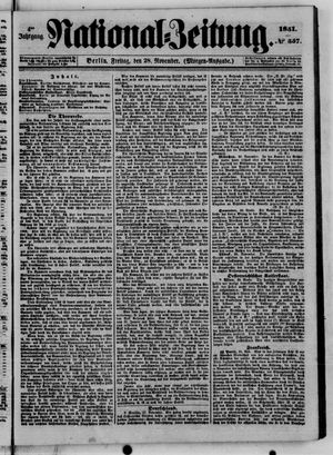 Nationalzeitung vom 28.11.1851
