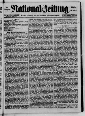 National-Zeitung vom 30.11.1851