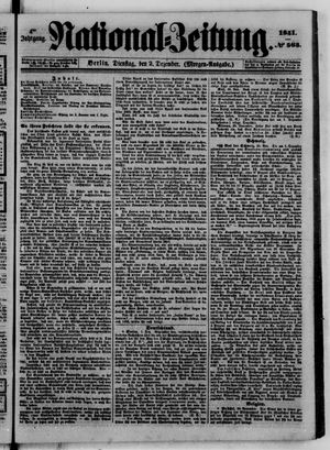 Nationalzeitung on Dec 2, 1851