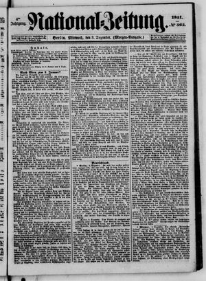 Nationalzeitung vom 03.12.1851