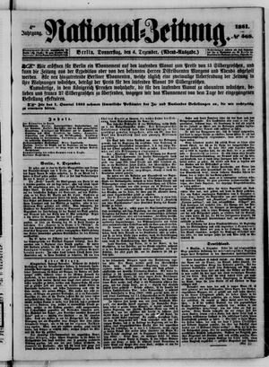 Nationalzeitung vom 04.12.1851