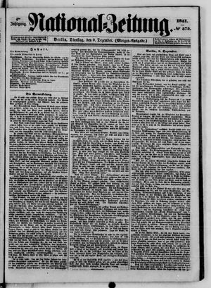 Nationalzeitung vom 09.12.1851