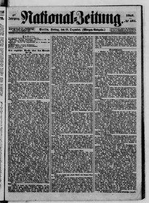 Nationalzeitung on Dec 12, 1851