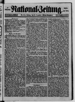 Nationalzeitung vom 12.12.1851