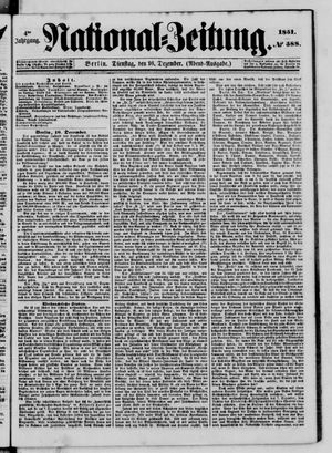 Nationalzeitung vom 16.12.1851