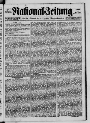 Nationalzeitung on Dec 17, 1851