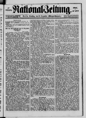 Nationalzeitung vom 23.12.1851