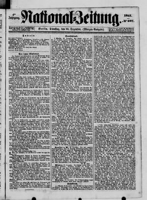 Nationalzeitung on Dec 30, 1851