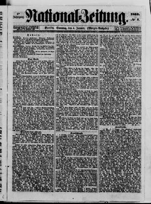 Nationalzeitung vom 04.01.1852