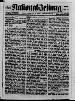 Nationalzeitung vom 09.01.1852