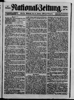 Nationalzeitung on Jan 14, 1852