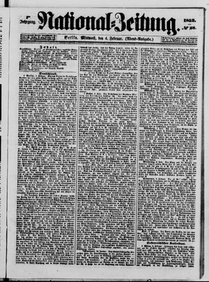 Nationalzeitung on Feb 4, 1852