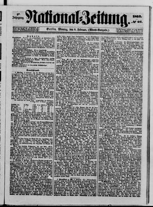 Nationalzeitung on Feb 9, 1852