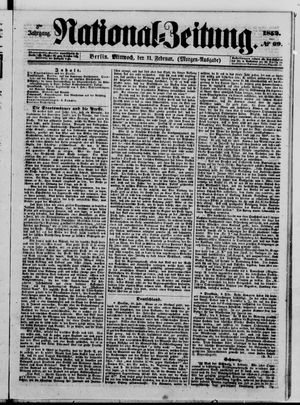 Nationalzeitung vom 11.02.1852