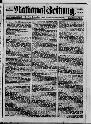 Nationalzeitung vom 19.02.1852