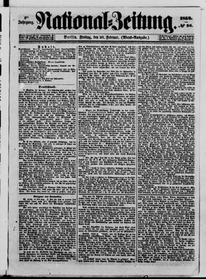 Nationalzeitung on Feb 20, 1852