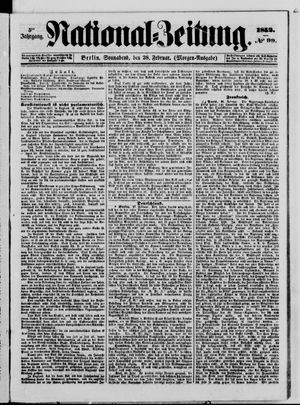 National-Zeitung vom 28.02.1852