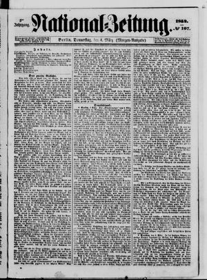 National-Zeitung vom 04.03.1852